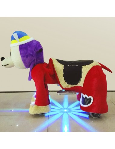 Purpur Hond Wolf Pluche Elektrische... Purpur Hond Wolf Pluche Elektrische...