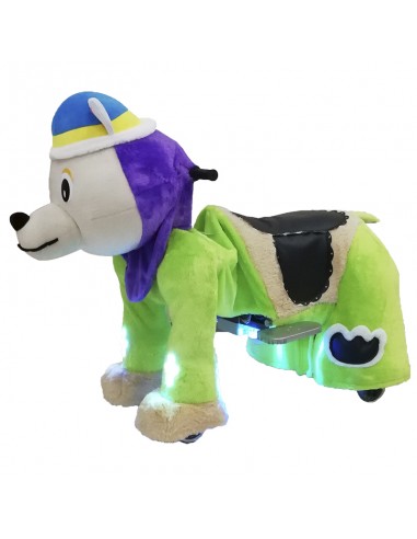 Purpur Hond Wolf Pluche Elektrische... Purpur Hond Wolf Pluche Elektrische...