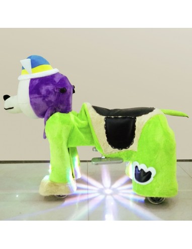 Purpur Hond Wolf Pluche Elektrische... Purpur Hond Wolf Pluche Elektrische...