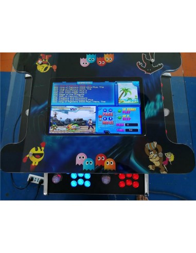 Bartop Arcade Machine 2 Spelers Neon...