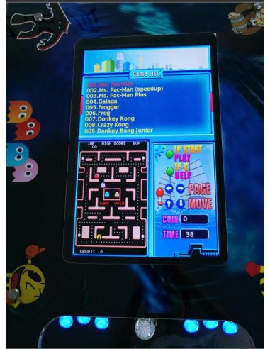 Bartop Arcade Machine 2 Spelers Neon...