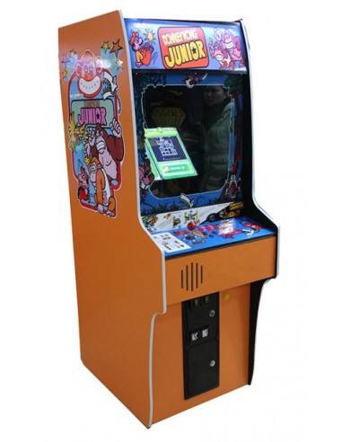 Donkey Kong Jr Upright Arcade Orange... Donkey Kong Jr Upright Arcade Orange...